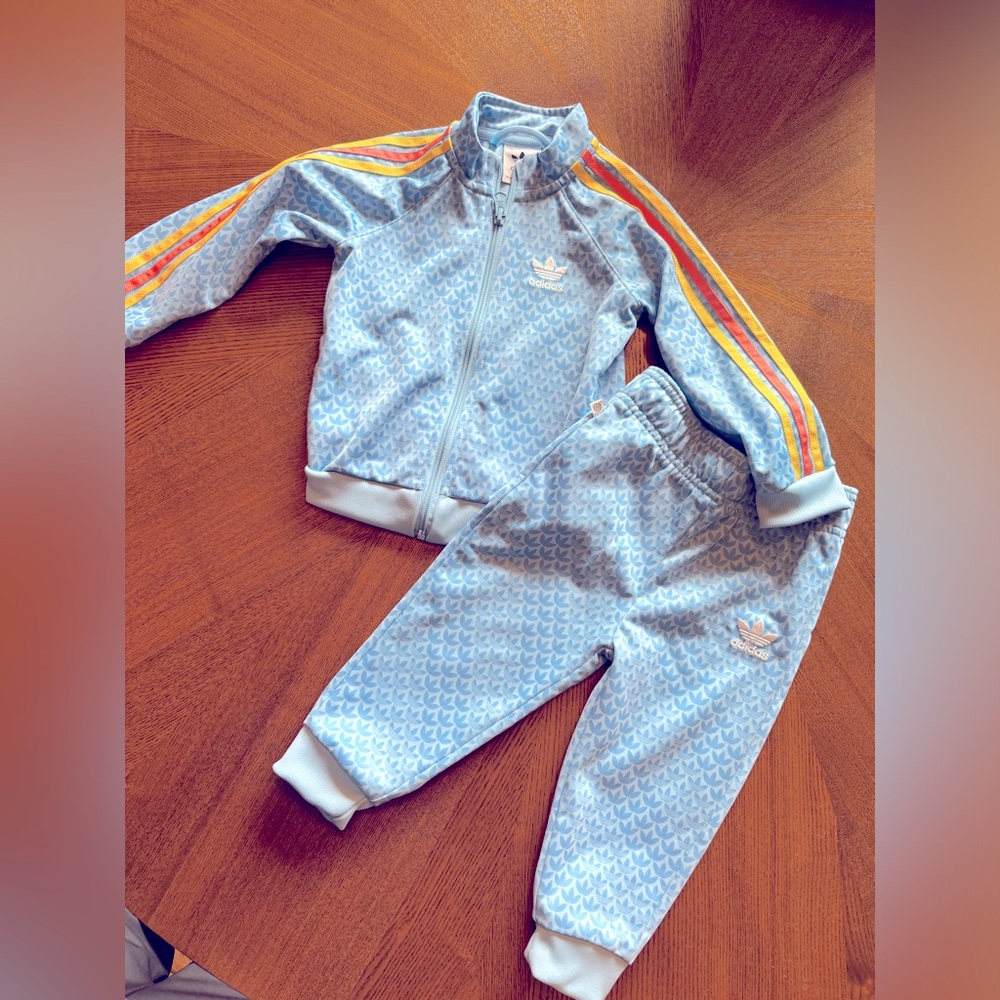 adidas Originals Blue Kids Matching Set